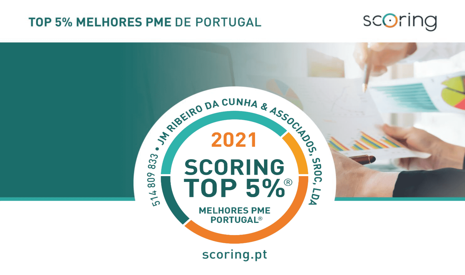 sroc-sociedade-de-revisores-e-auditores-ribeiro-da-cunha-associados-artigo-top_5_pme-2021-middle_txt JM Ribeiro da Cunha & Associados distinguida Top 5% Melhores PME